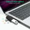 3 In 1 USB C OTG Adapter With USB 30 Fast Transfer 60W PD Charging 10