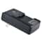 Smart Universal Phone Battery Charger with LCD Display & USB Output for Li ion Batteries