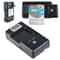 Smart Universal Phone Battery Charger with LCD Display & USB Output for Li ion Batteries