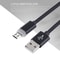 Braided Micro USB Cable with LED Indicator for Fast Charging and Data Sync