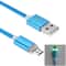 Braided Micro USB Cable with LED Indicator for Fast Charging and Data Sync
