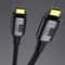 100W Fast Charging Type C to Type C Nylon Braided Cable with 8K Support