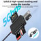 Multi Functional High Speed Card Reader With USB Type C SD Support 4