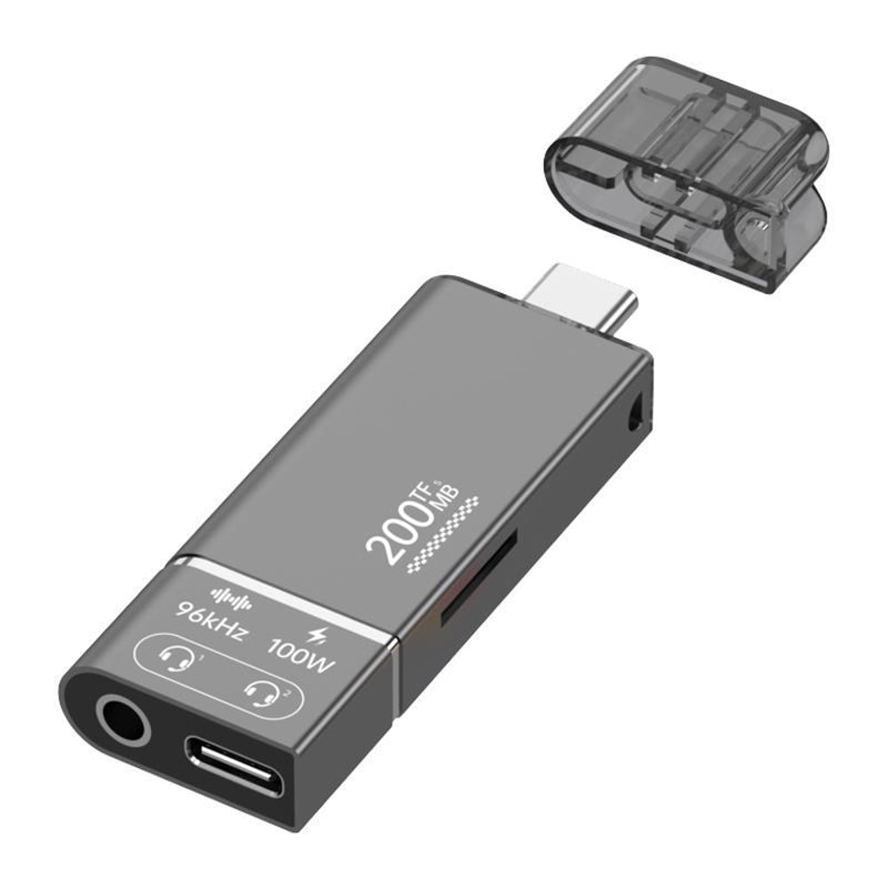 Multi Functional High Speed Card Reader With USB Type C SD Support 12
