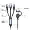 4 in 1 Fast Charging Cable for USB, Type C & Micro USB