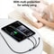 4 in 1 Fast Charging Cable for USB, Type C & Micro USB