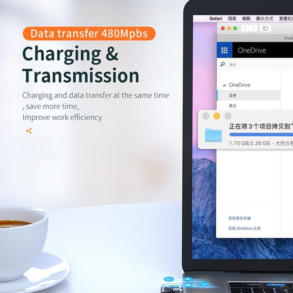 Premium 120W Magnetic USB C Fast Charging Adapter with Right Angle Connector