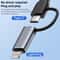 2 in1 Type C OTG Adapter & 8 Pin to USB 3.0 Hub for Fast Data Transfer