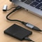 2 in1 Type C OTG Adapter & 8 Pin to USB 3.0 Hub for Fast Data Transfer