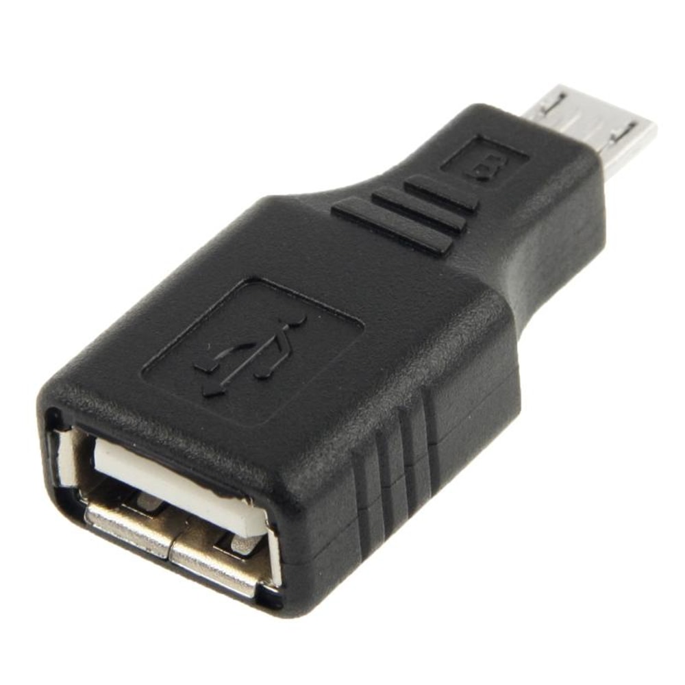 Micro USB OTG Adapter With USB 20 Port Fast Plug And Play Connectivity 0