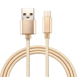 durable braided usb c charging & data sync cable knit texture