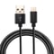 Durable Braided USB C Charging & Data Sync Cable Knit Texture