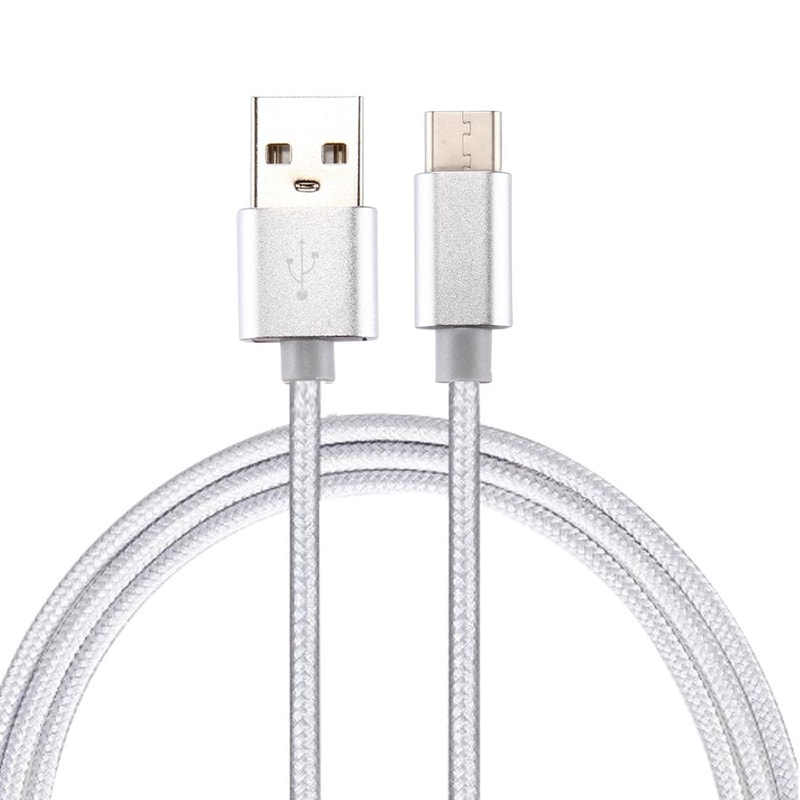 Durable Braided USB C Charging & Data Sync Cable Knit Texture
