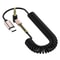 Premium USB C to 3.5mm Angled Spring Audio Cable Car Audio Adapter