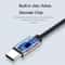 Premium USB C to 3.5mm Angled Spring Audio Cable Car Audio Adapter