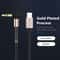 Premium USB C to 3.5mm Angled Spring Audio Cable Car Audio Adapter