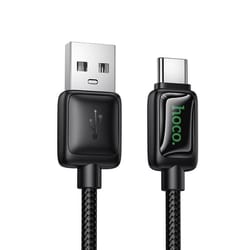 hoco u146 mundo 1.2m fast charging usb type c cable with led