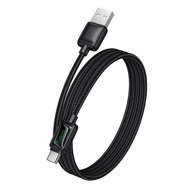 Hoco U146 Mundo 12m Fast Charging USB Type C Cable With LED 3