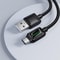 Hoco U146 Mundo 12m Fast Charging USB Type C Cable With LED 5