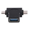 Premium Multi Device USB OTG Adapter USB C to USB 3.0 + Micro USB
