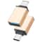 Aluminum USB C Adapter for Fast Charging & Data Transfer