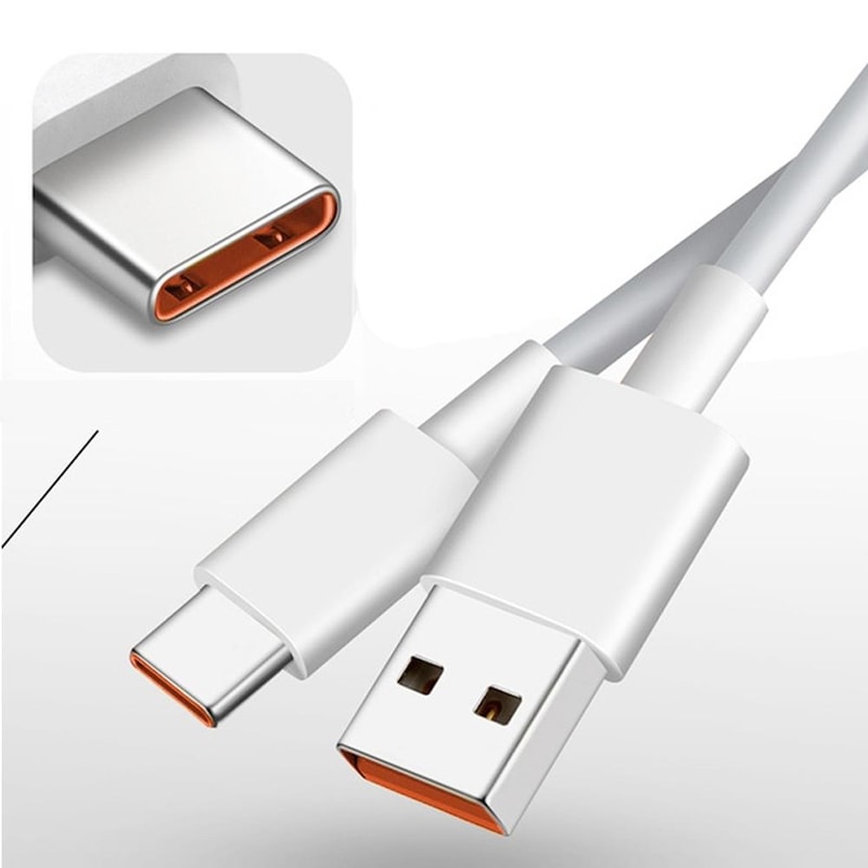 Premium 6A USB C Fast Charging Data Cable Durable Type C Quick Charge 2