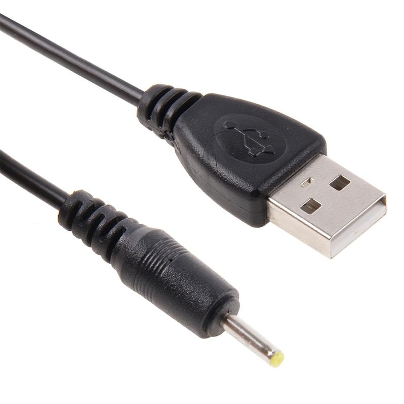 USB to DC Barrel Power Charging Cable USB A to DC Power Cord