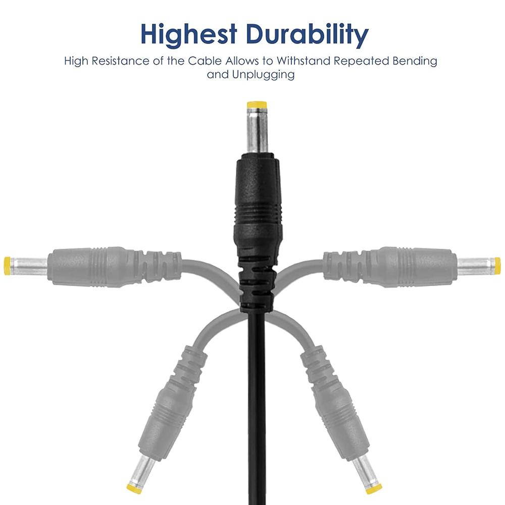 USB to DC Barrel Power Charging Cable USB A to DC Power Cord