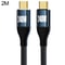240W Fast Charging Type C To Type C Data Cable PD 31 Nylon Braided 8