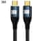 240W Fast Charging Type C To Type C Data Cable PD 31 Nylon Braided 5