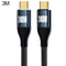 240W Fast Charging Type C To Type C Data Cable PD 31 Nylon Braided 5