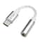 Premium Type C to 3.5mm DAC Cable Hi-Fi Silver Plated Audio Converter