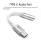 Premium Type C to 3.5mm DAC Cable Hi-Fi Silver Plated Audio Converter