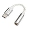 Premium Type C to 3.5mm DAC Cable Hi-Fi Silver Plated Audio Converter