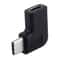 Compact Angled USB C Connector Adapter Type C Extension Adapter for Laptops & Phones