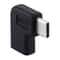 Compact Angled USB C Connector Adapter Type C Extension Adapter for Laptops & Phones