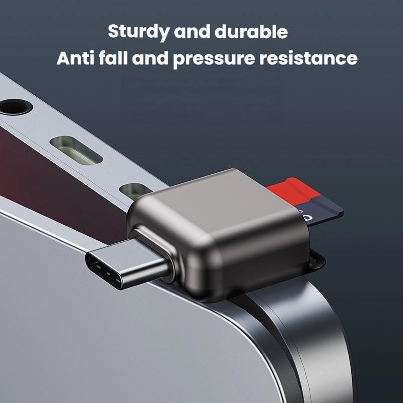 Compact Type C Card Reader for Micro SD & TF Cards