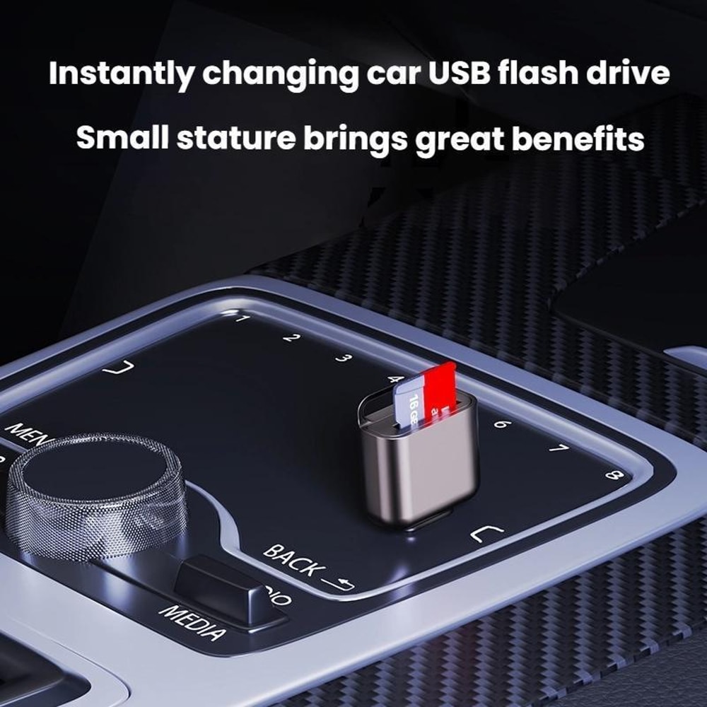 Compact Type C Card Reader for Micro SD & TF Cards