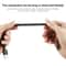 Compact Coiled Micro USB Data Sync Charger Cable Durable Travel Cord 2