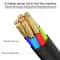 Compact Coiled Micro USB Data Sync Charger Cable Durable Travel Cord 4