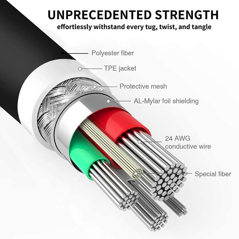 Premium Micro USB Data Sync Charger Cable Fast Charging 10