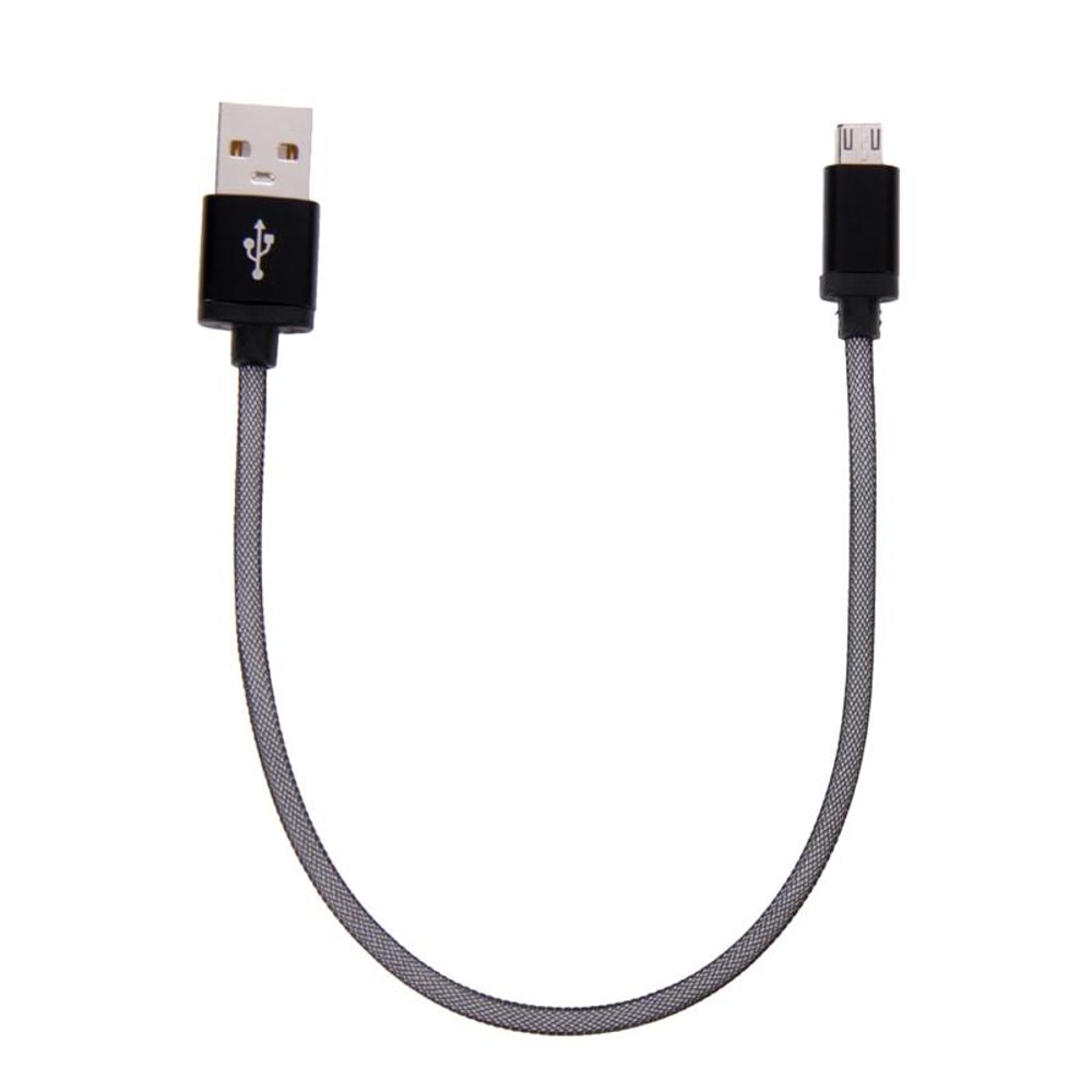 Premium Metal Head Micro USB Cable Fast Charging & Data Sync