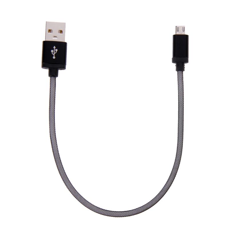 Premium Metal Head Micro USB Cable Fast Charging & Data Sync