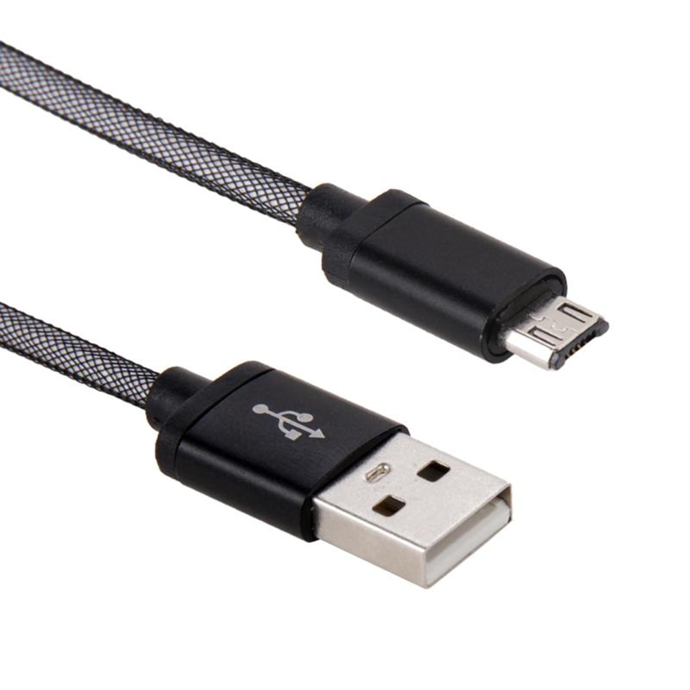 Premium Metal Head Micro USB Cable Fast Charging & Data Sync