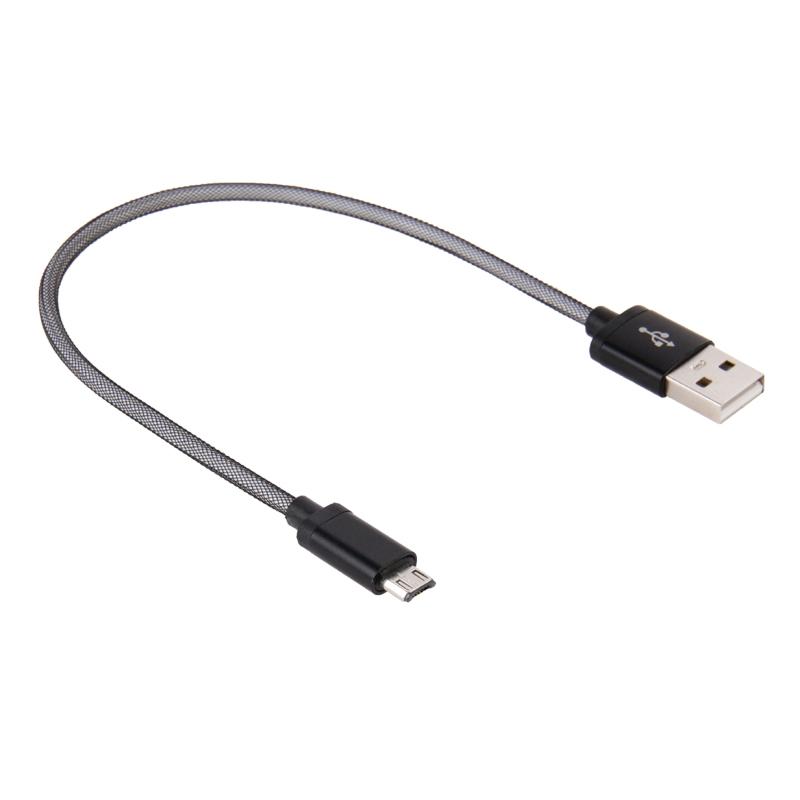 Premium Metal Head Micro USB Cable Fast Charging & Data Sync