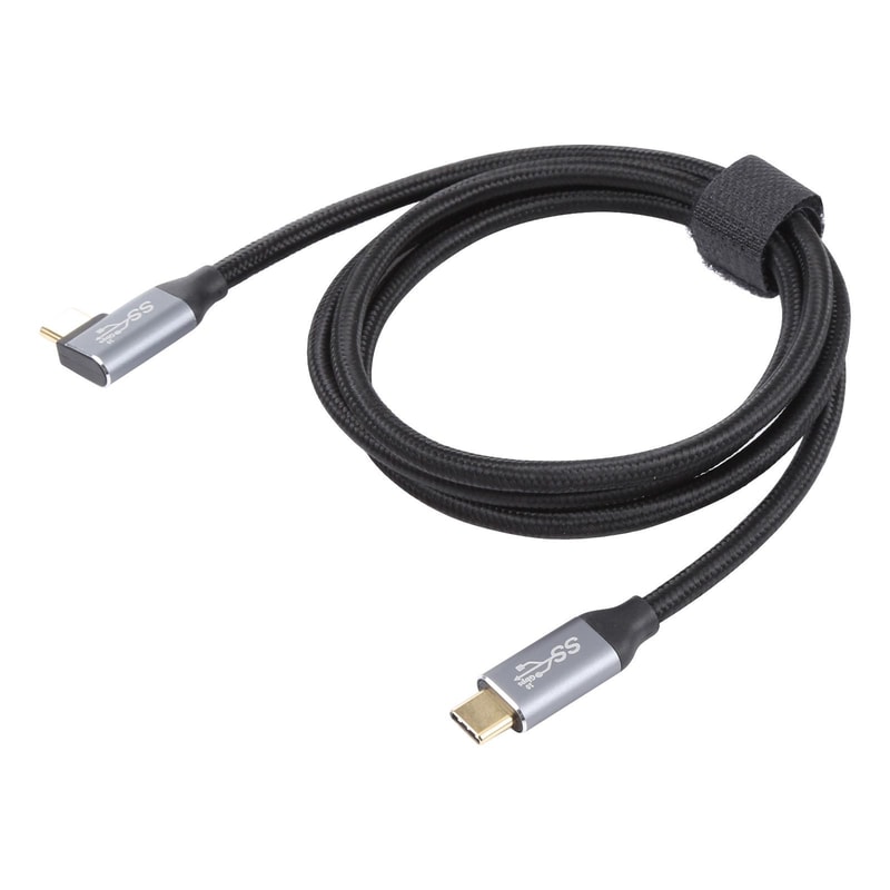 Elbow USB C Cable Fast Charging & High Speed Data Transmission