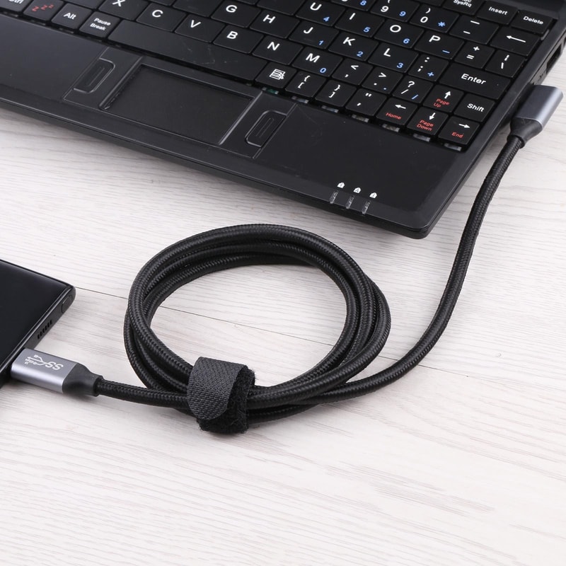 Elbow USB C Cable Fast Charging & High Speed Data Transmission
