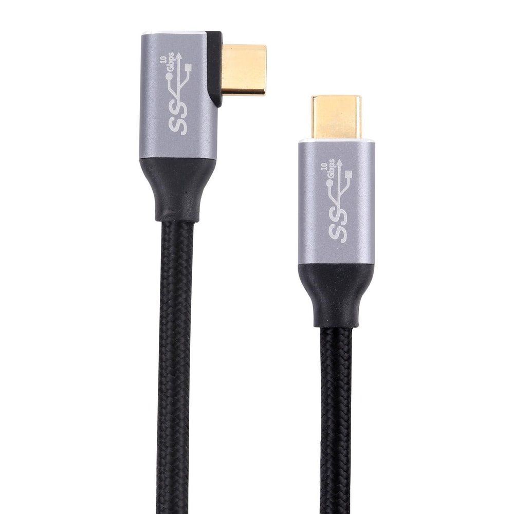 Elbow USB C Cable Fast Charging & High Speed Data Transmission