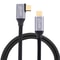 Elbow USB C Cable Fast Charging & High Speed Data Transmission