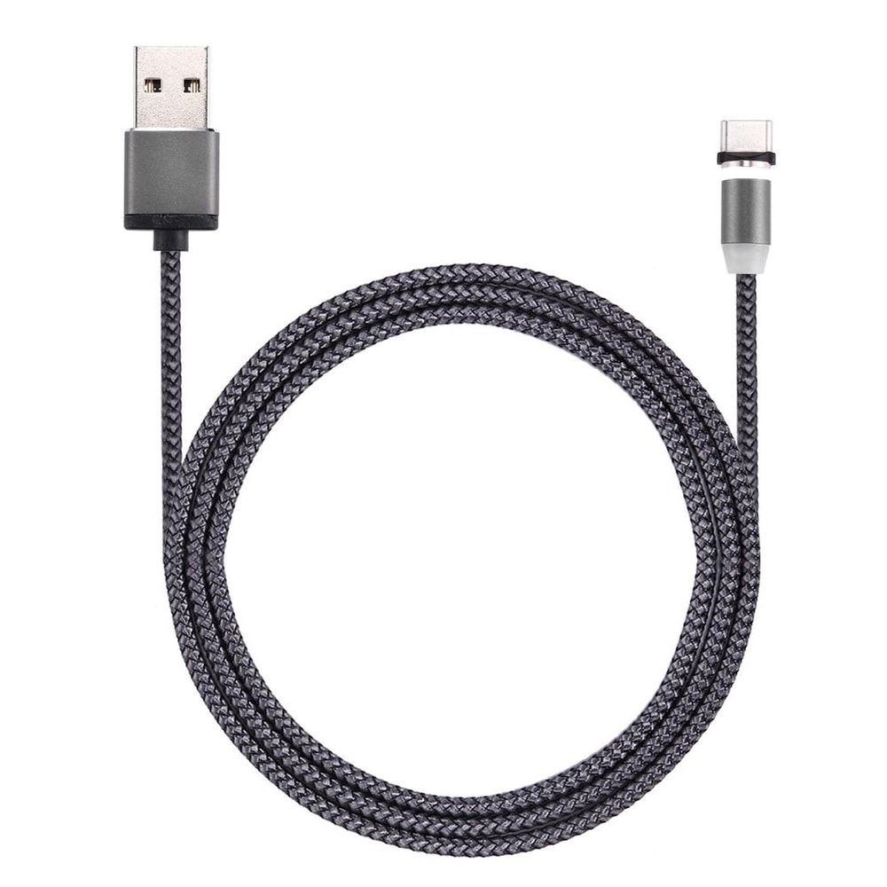 360 Rotating USB C Charging Cable With Magnetic Connector LED Indicator 2